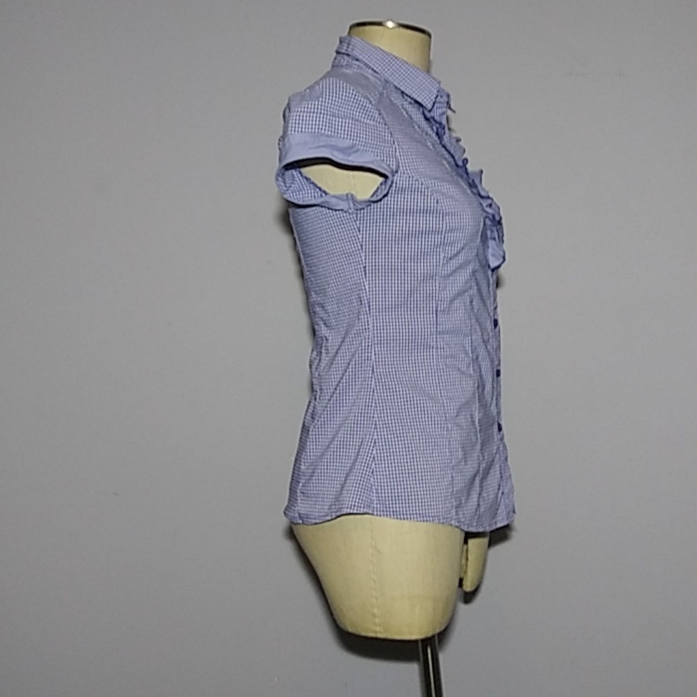 Checkered blouse Small - Picture 3 of 7
